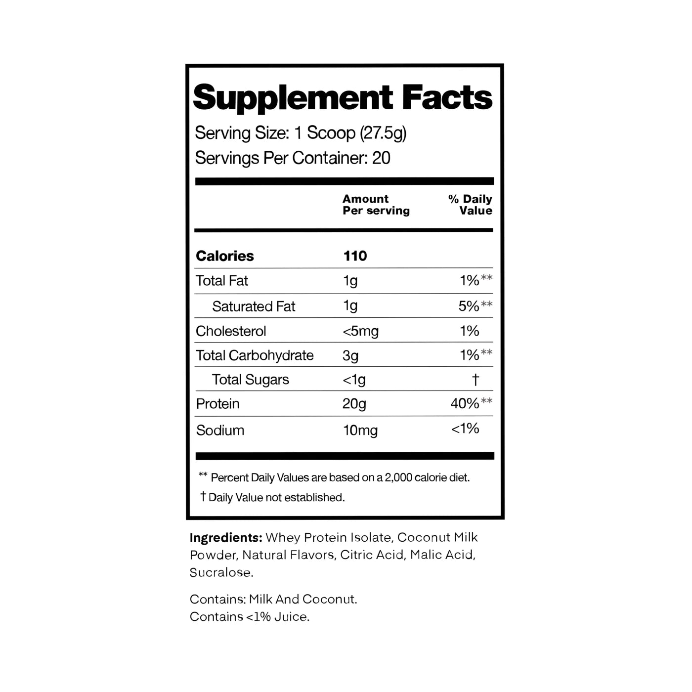 Clear Whey Protein