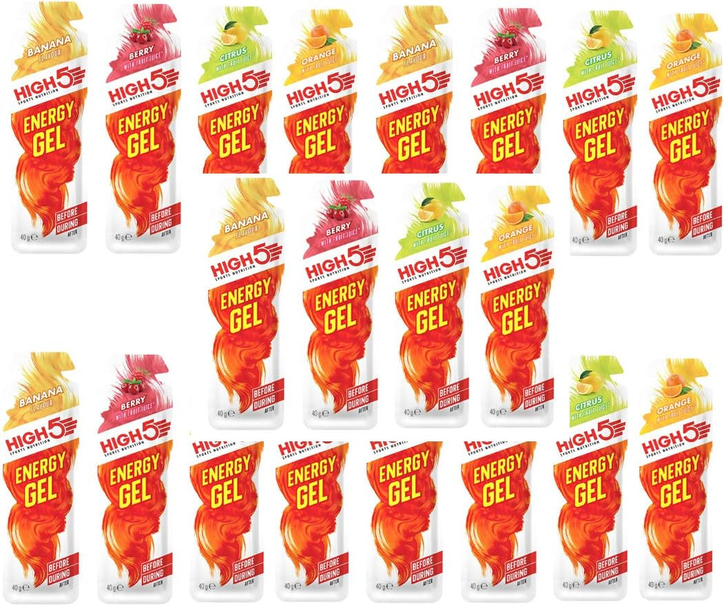 Caja Mixta de Geles Energéticos High 5 – 20 x 40 g