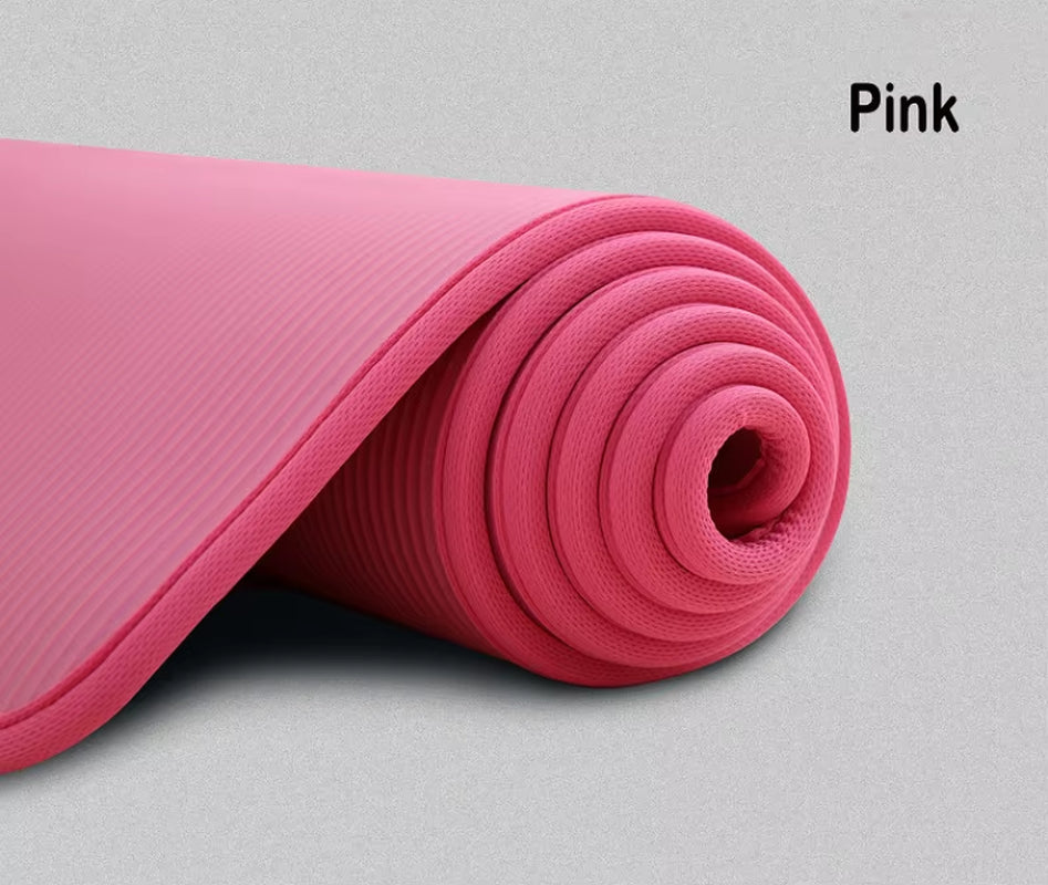 Esterilla de Yoga Acupresiva Antideslizante 10 mm | Colchoneta Gruesa para Meditación, Masaje y Ejercicio en Casa