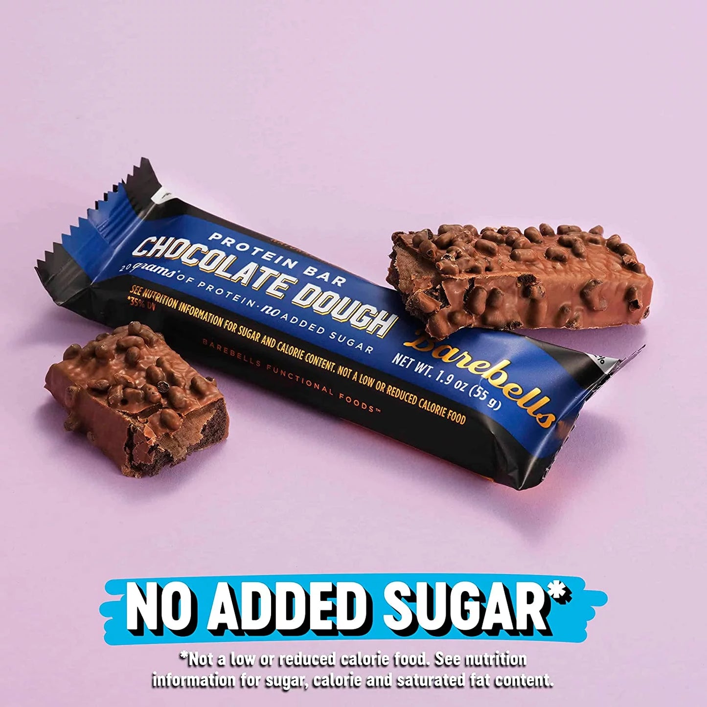 Chocolate Dough Protein Bar 12 - 55 G Bars