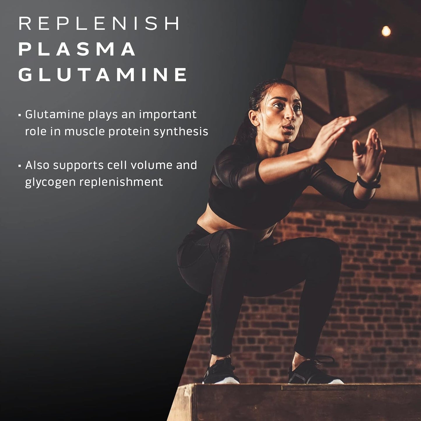 Glutamine Powder | 100% Pure L Glutamine Powder | Post Workout Recovery Drink | L-Glutamine Powder for Men & Women | Muscle Recovery | Unflavored (60 Servings)