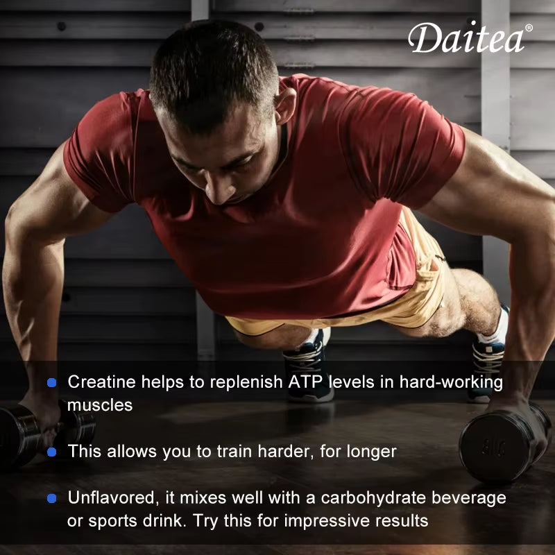 Creatine Monohydrate 3000 Mg, Easy to Absorb, Supports Strength, Muscle, Helps Replenish Muscle ATP Levels, 120 Capsules