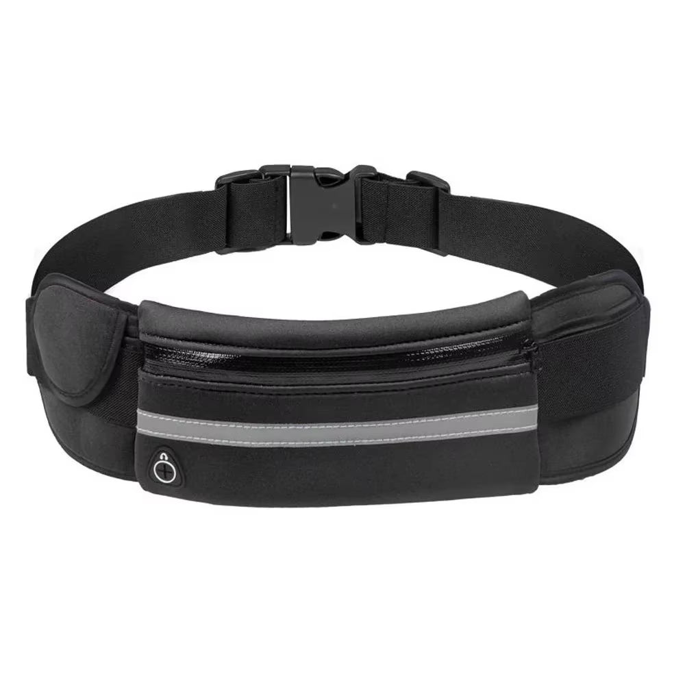 Cinturón Deportivo 6" con Porta Teléfono – Riñonera Ajustable para Running y Entrenamiento – Unisex