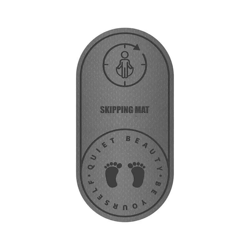 Alfombrilla Antirruido para Cuerda de Saltar – Esterilla Antideslizante de TPE para Ejercicio, Yoga y Entrenamiento en Casa