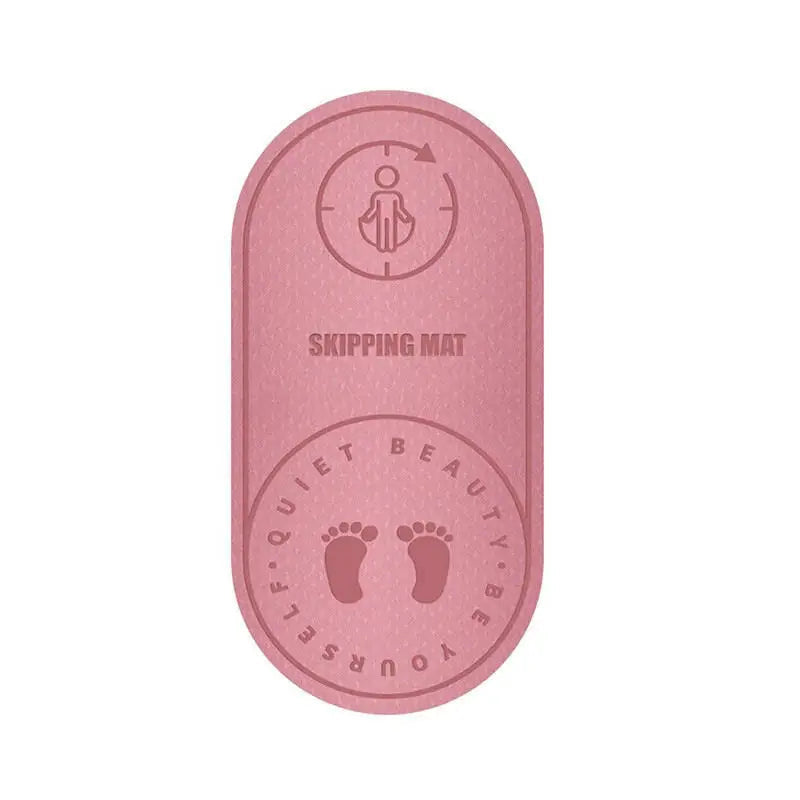 Alfombrilla Antirruido para Cuerda de Saltar – Esterilla Antideslizante de TPE para Ejercicio, Yoga y Entrenamiento en Casa