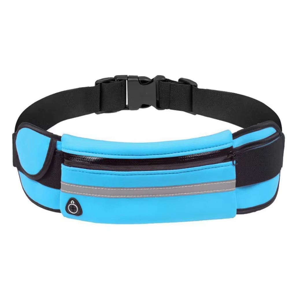 Cinturón Deportivo 6" con Porta Teléfono – Riñonera Ajustable para Running y Entrenamiento – Unisex