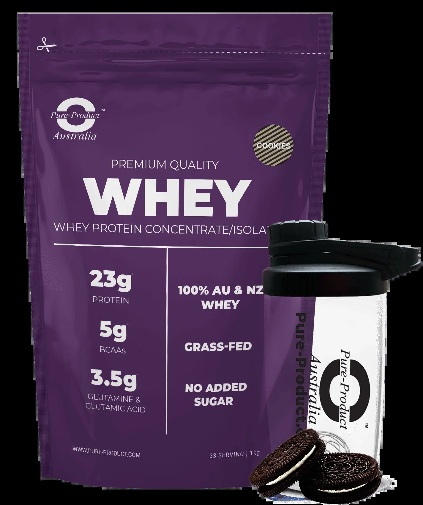 Pure Product Whey Protein: Concentrado y Aislado de Suero – Pureza y Calidad en Cada Taza