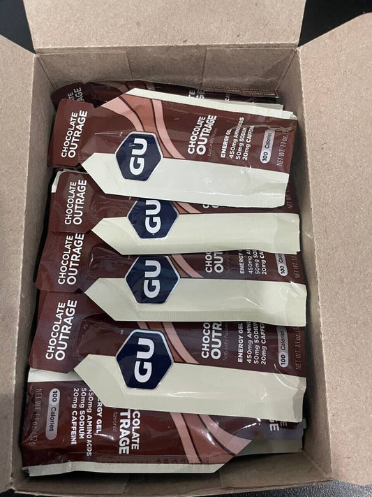 Gu Roctane Ultra Endurance Energy Gel 24 Packets Box (Choose Flavor) - Freeship