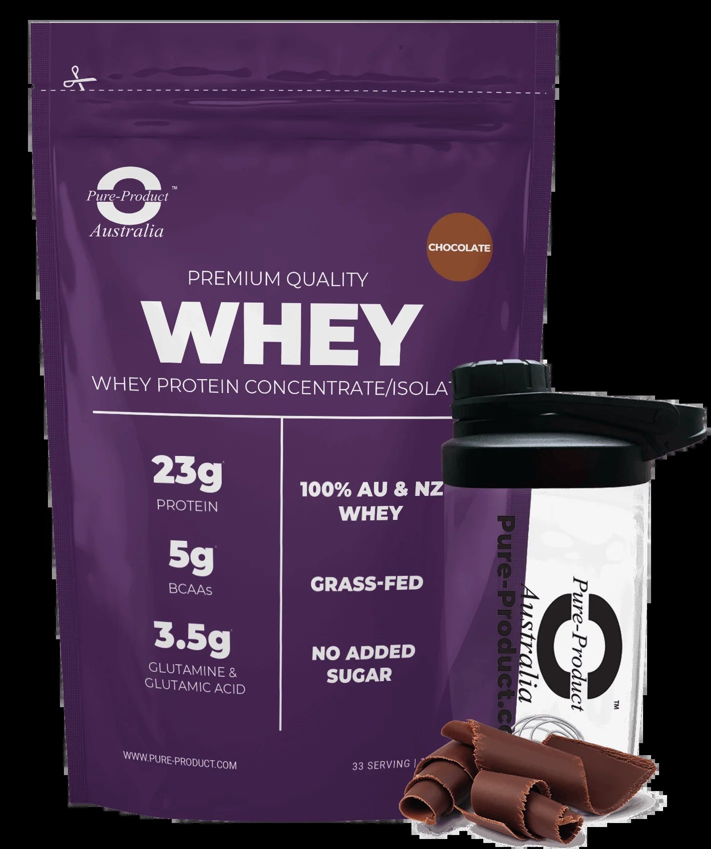Pure Product Whey Protein: Concentrado y Aislado de Suero – Pureza y Calidad en Cada Taza