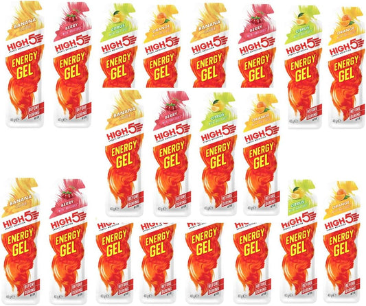 Caja Mixta de Geles Energéticos High 5 – 20 x 40 g