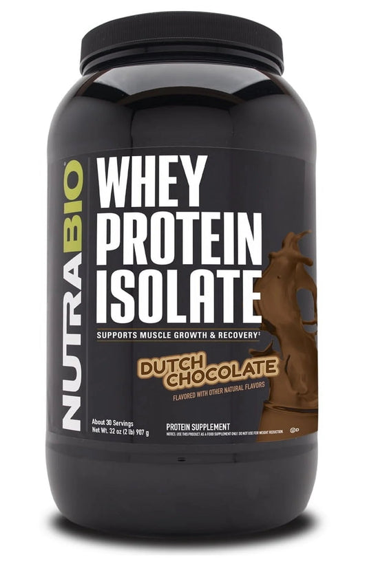 Proteína En Polvo - Nutrabio - 2 lb Sabor Chocolate
