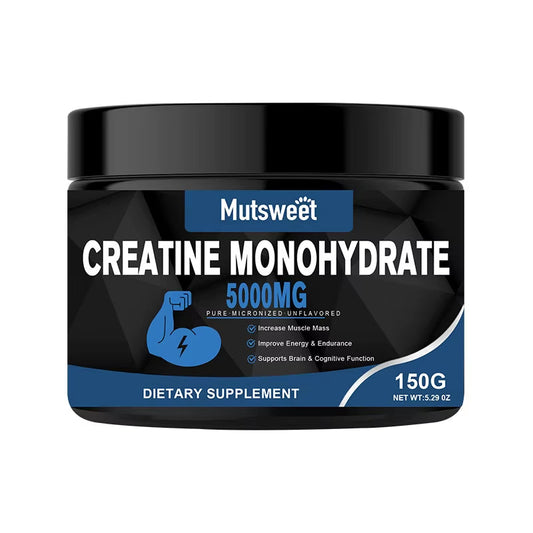 Creatina Monohidratada 5000mg - Must Sweet- Gluten Free