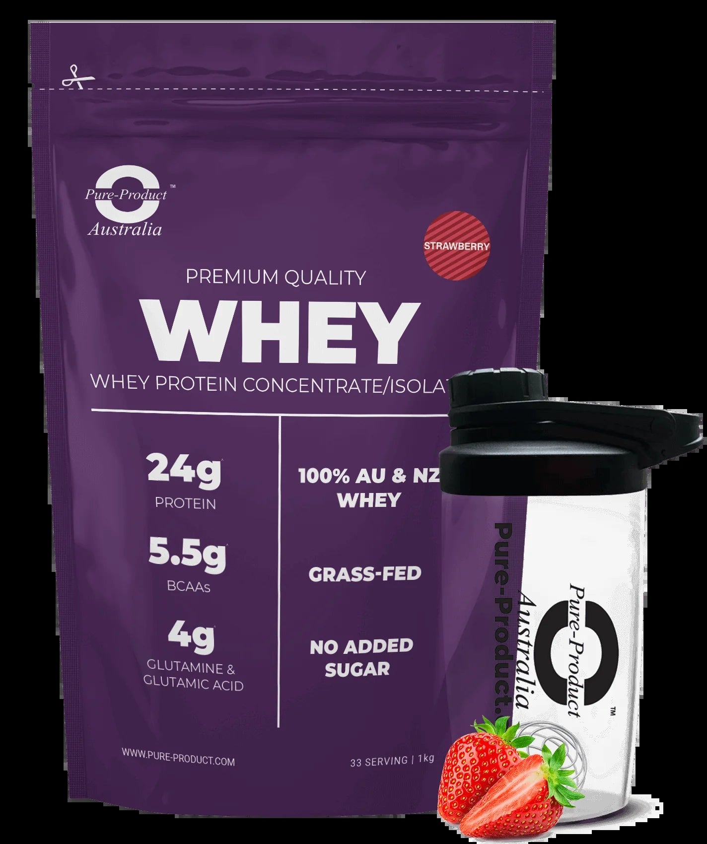 Pure Product Whey Protein: Concentrado y Aislado de Suero – Pureza y Calidad en Cada Taza