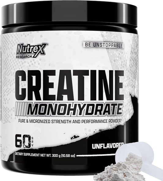 Nutrex Creatina Monohidratada Micronizada 5g – 60 Servicios
