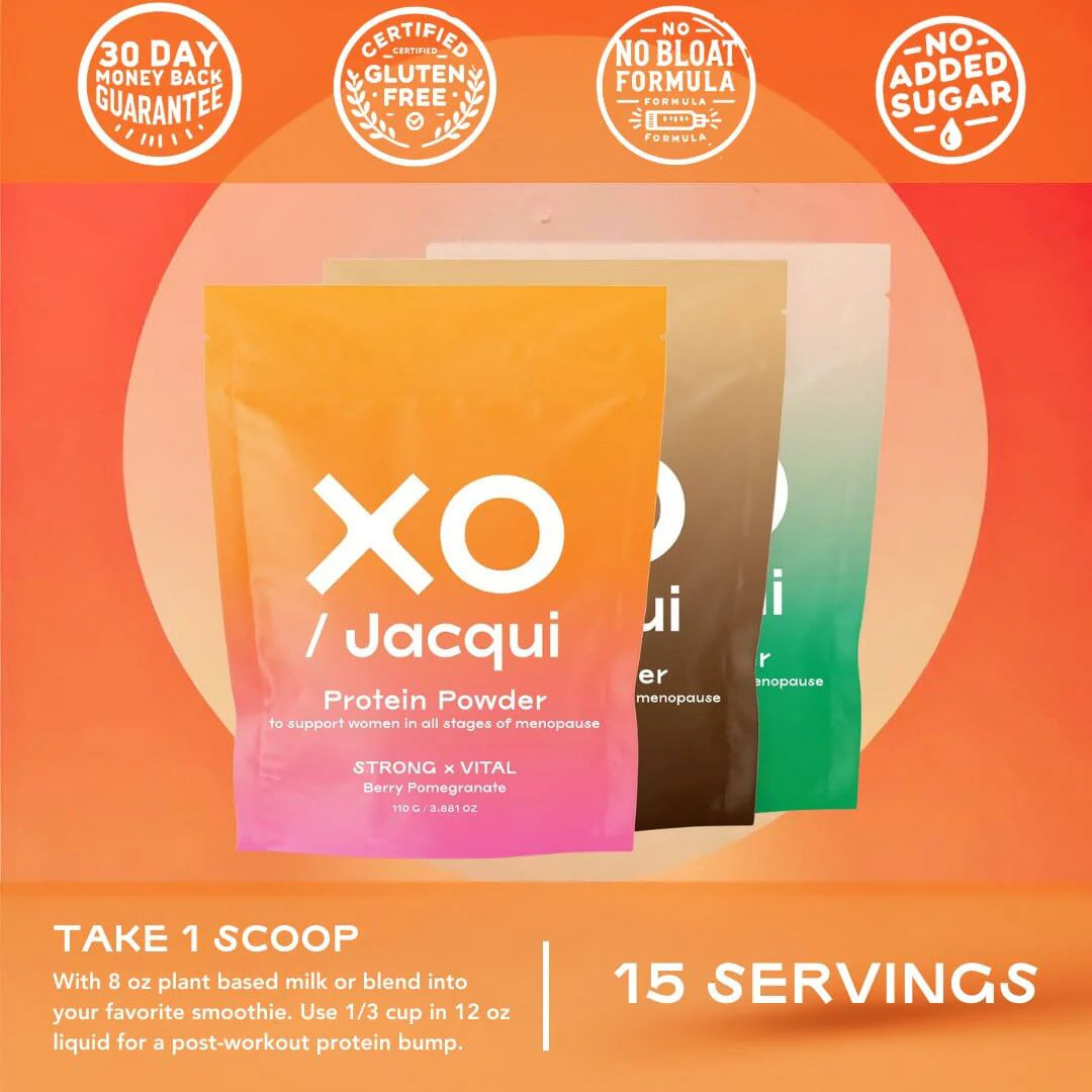 Strong + Vital | Menopause Support Protein Powder Mini Pack | Mini Variety Pack