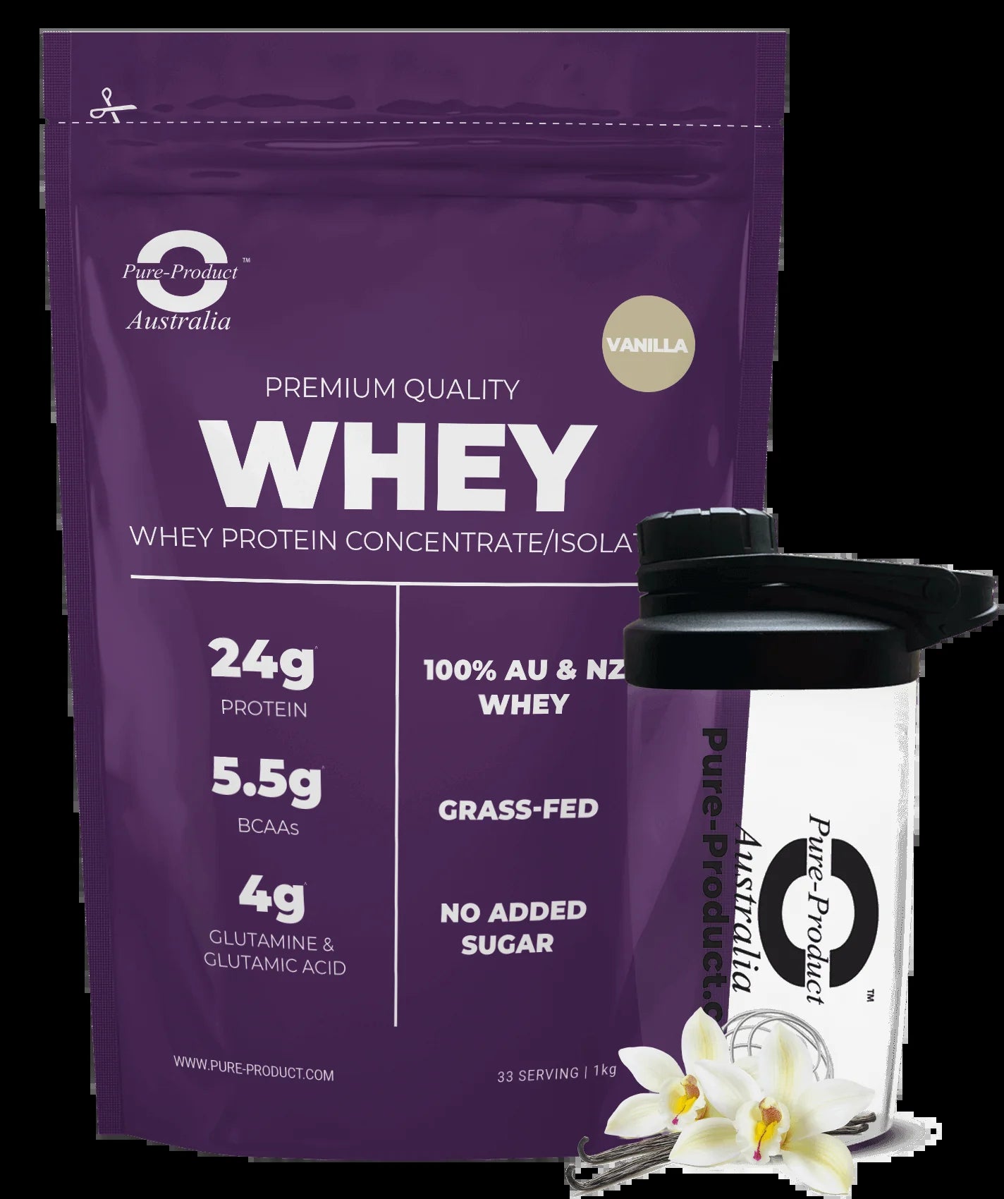 Pure Product Whey Protein: Concentrado y Aislado de Suero – Pureza y Calidad en Cada Taza