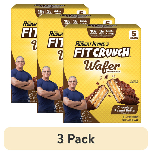 ITCRUNCH Wafer Bars | Snack Proteico Crujiente con Sabor Increíble