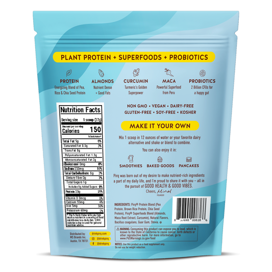Plant Protein Powder, Golden Vanilla