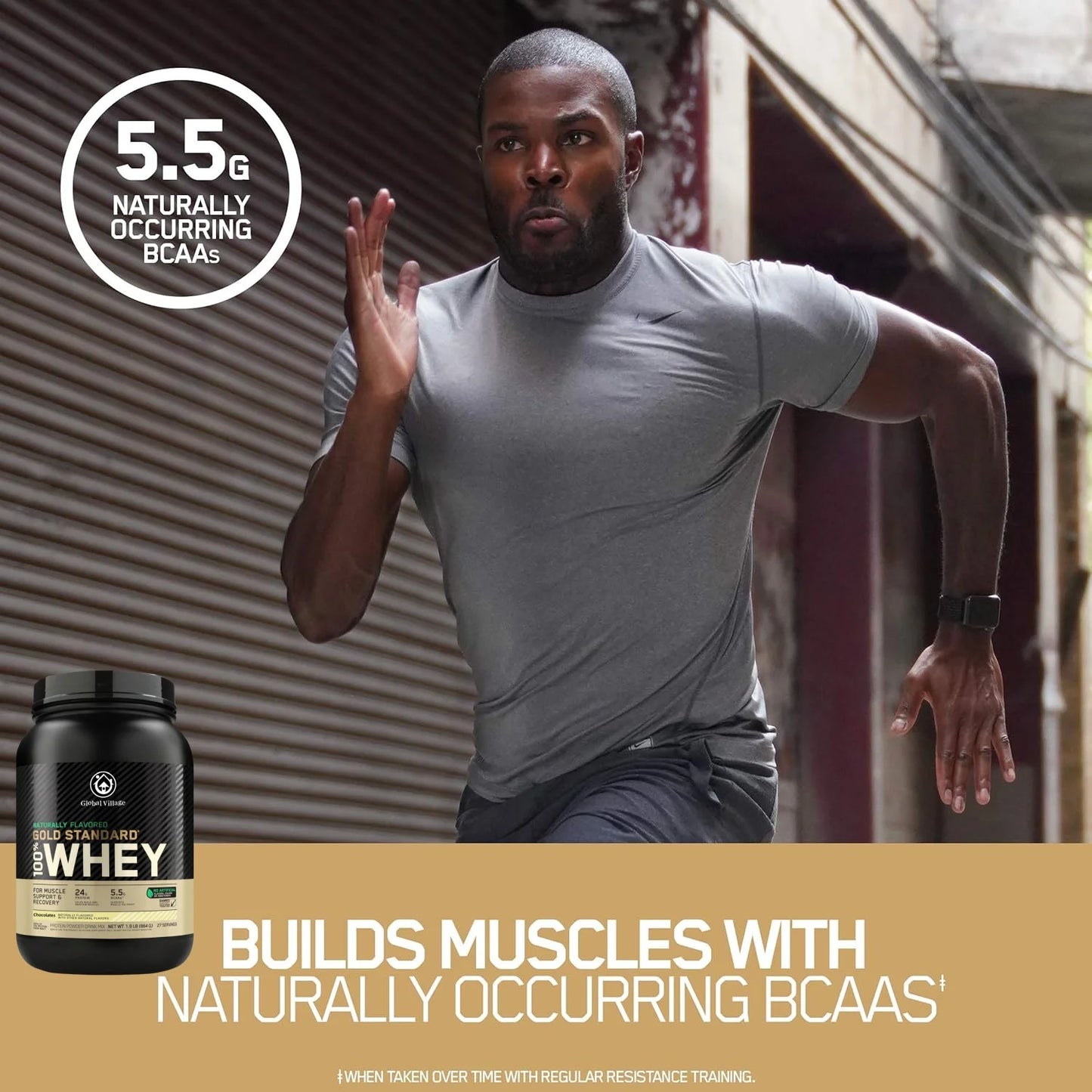 100% Whey Protein Powder 1.98 Pounds