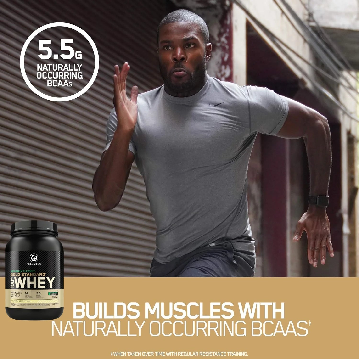 100% Whey Protein Powder 1.98 Pounds