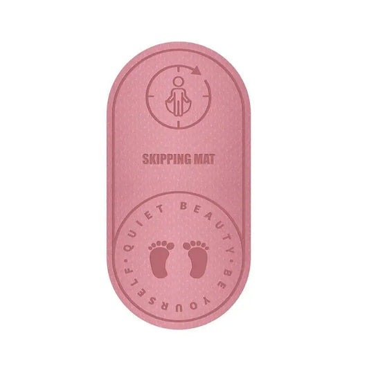 Alfombrilla Antirruido para Cuerda de Saltar – Esterilla Antideslizante de TPE para Ejercicio, Yoga y Entrenamiento en Casa