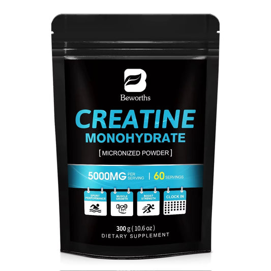 Creatina Monohidratada 300g - Bw Whorts- Gluten Free