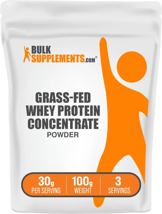 Proteina En Polvo- Bulksupplements - 30g por Porción - 1 Kilogramo (2.2 Lbs) - 33 Porciones
