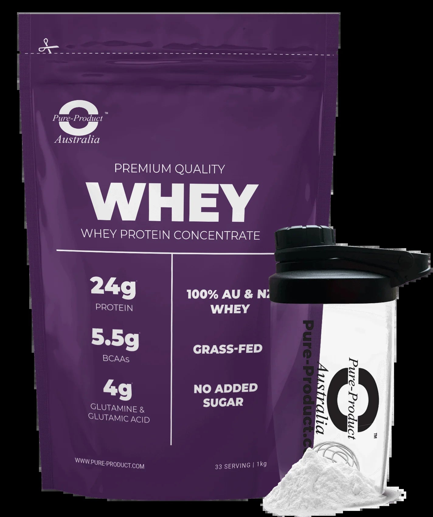Pure Product Whey Protein: Concentrado y Aislado de Suero – Pureza y Calidad en Cada Taza